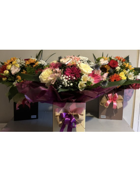 Flowers in a bag