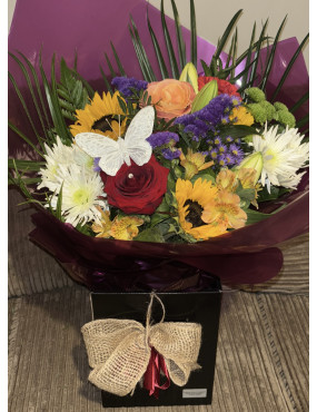 Luxury box of flowers